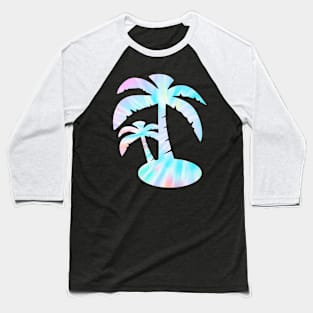 palm tree tie dye Baseball T-Shirt